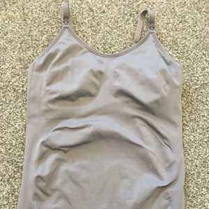 Hofish Nursing Tank, grey/gray, size L